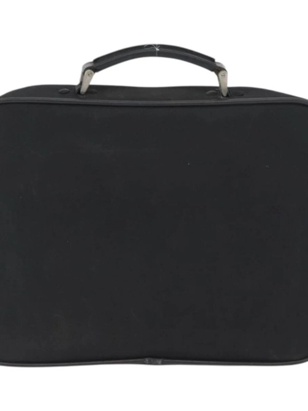 PRADA Hand Bag Nylon Black Silver Auth bs33447 - Picture 3 of 16